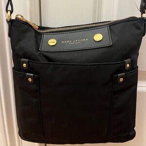 Marc Jacobs New York microfiber crossbody bag